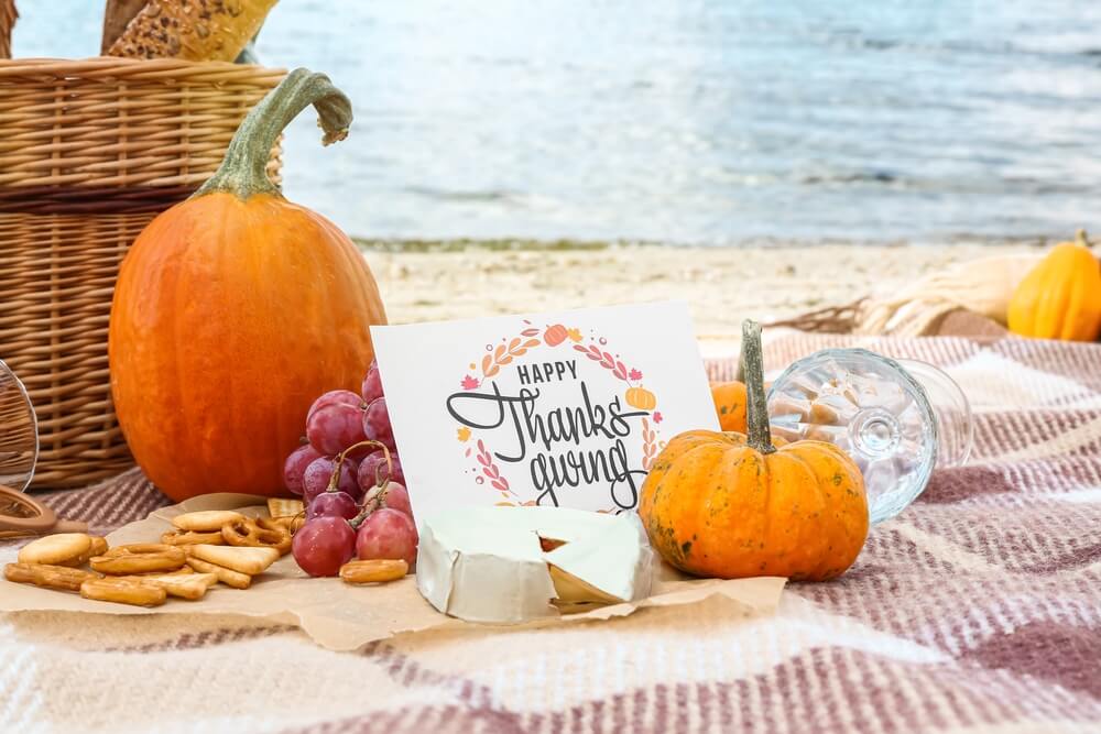 Plan a Beach Picnic for Thanksgiving